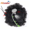 Kurzer Afro Curly Wrap Drawstring Hair Puff Chignon